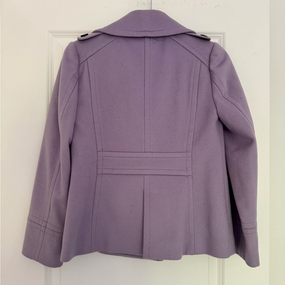 J CREW women’s 100% wool double breasted peacoat jacket size 4P - Picture 2 of 4